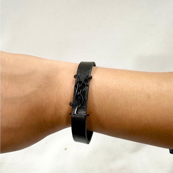 Yves Saint Laurent Black Bracelet